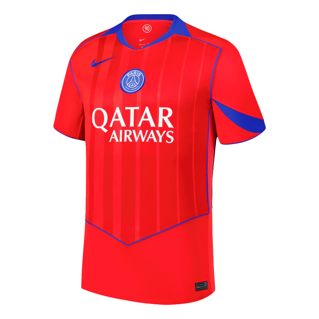 PSG Fora Terceira 2025/26 Vermelho