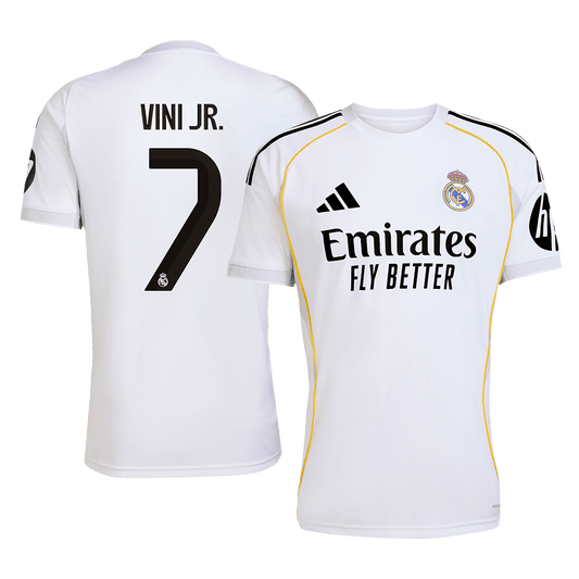 Real Madrid VINI JR. #7 domači nogometni dres 2025/26