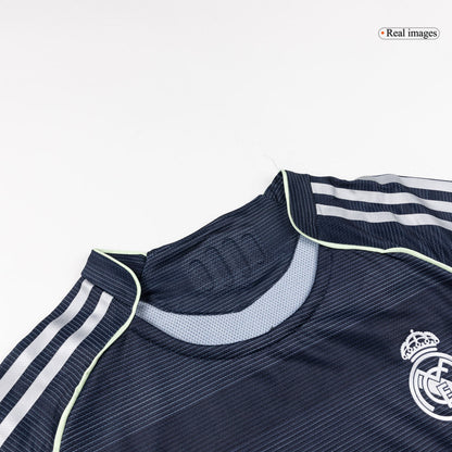 Player Version Real Madrid Away Long Sleeve Soccer Jersey 2025/26