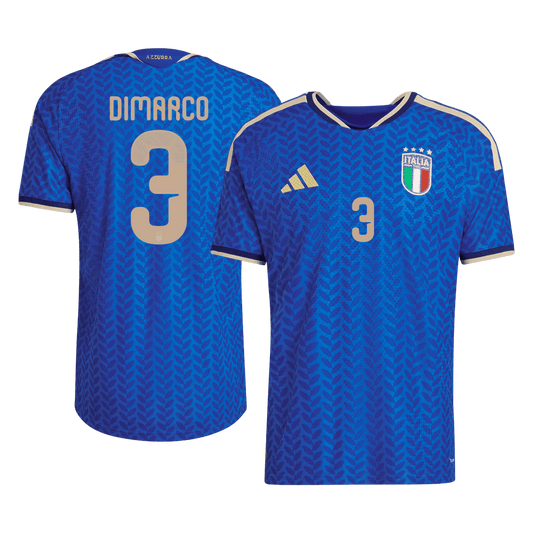 DIMARCO #3 Italia Versión Jugador Local Camiseta Mundial 2026