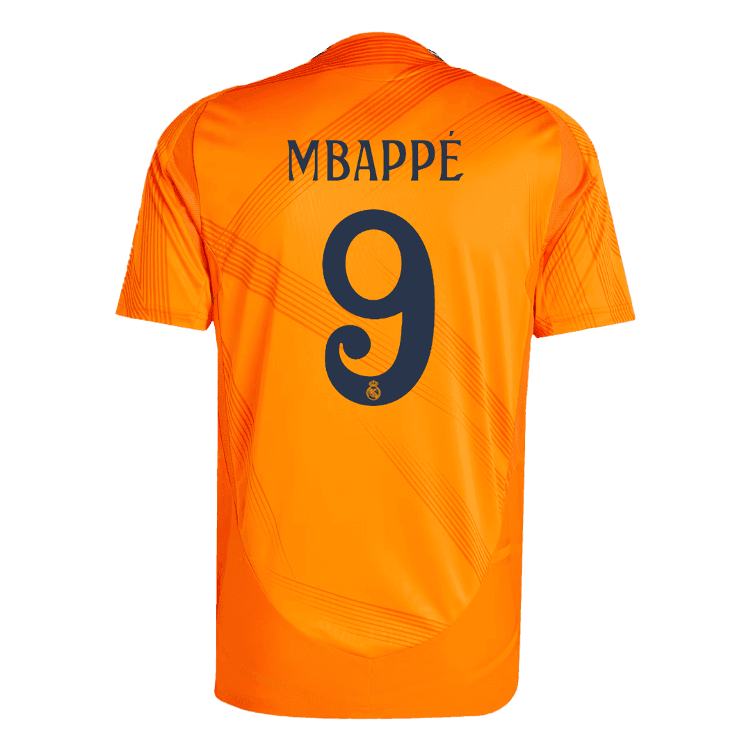 Camiseta auténtica de fútbol MBAPPE #9 Real Madrid Visitante 2024/25