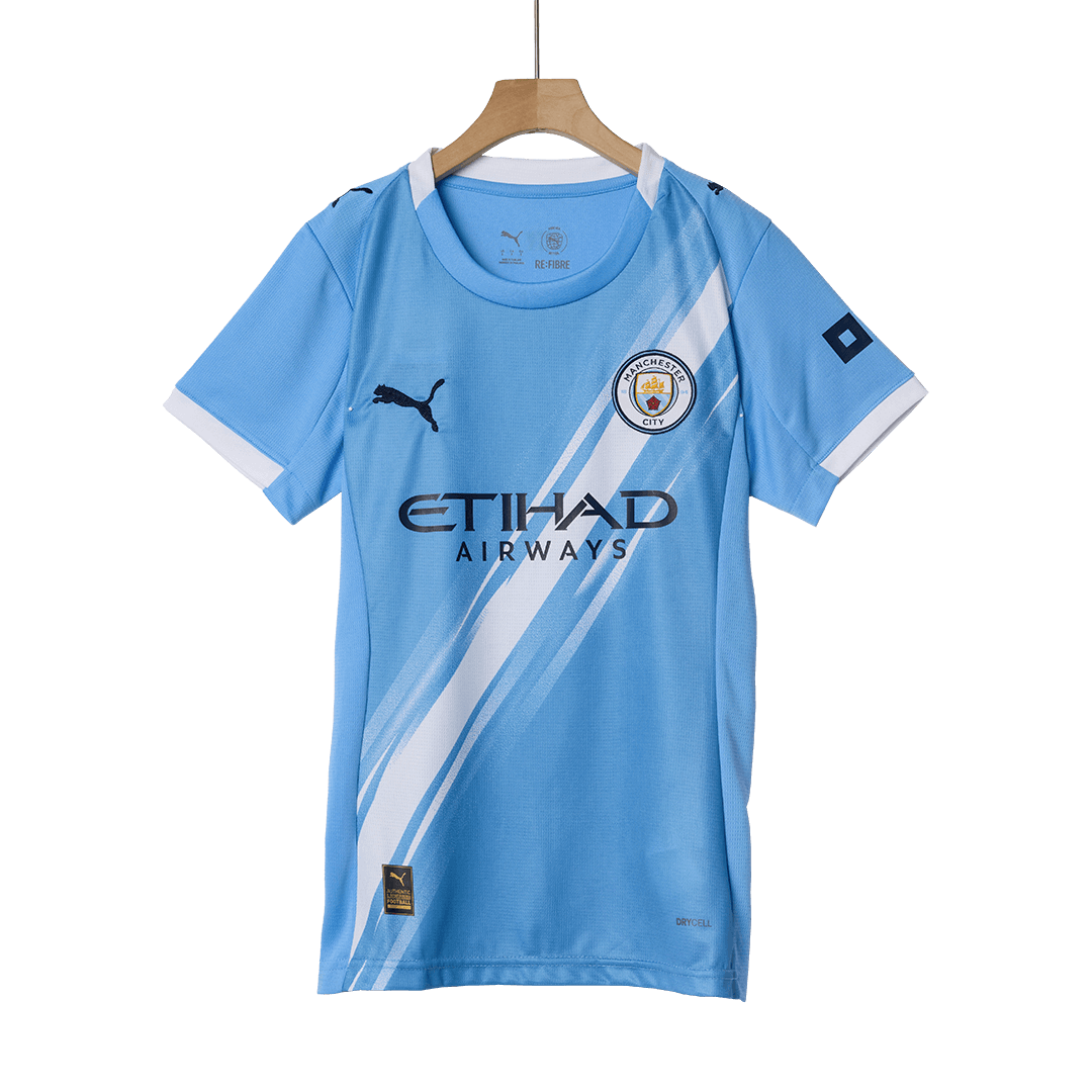 Women's Manchester City Home Soccer Jersey 2025/26 Blue