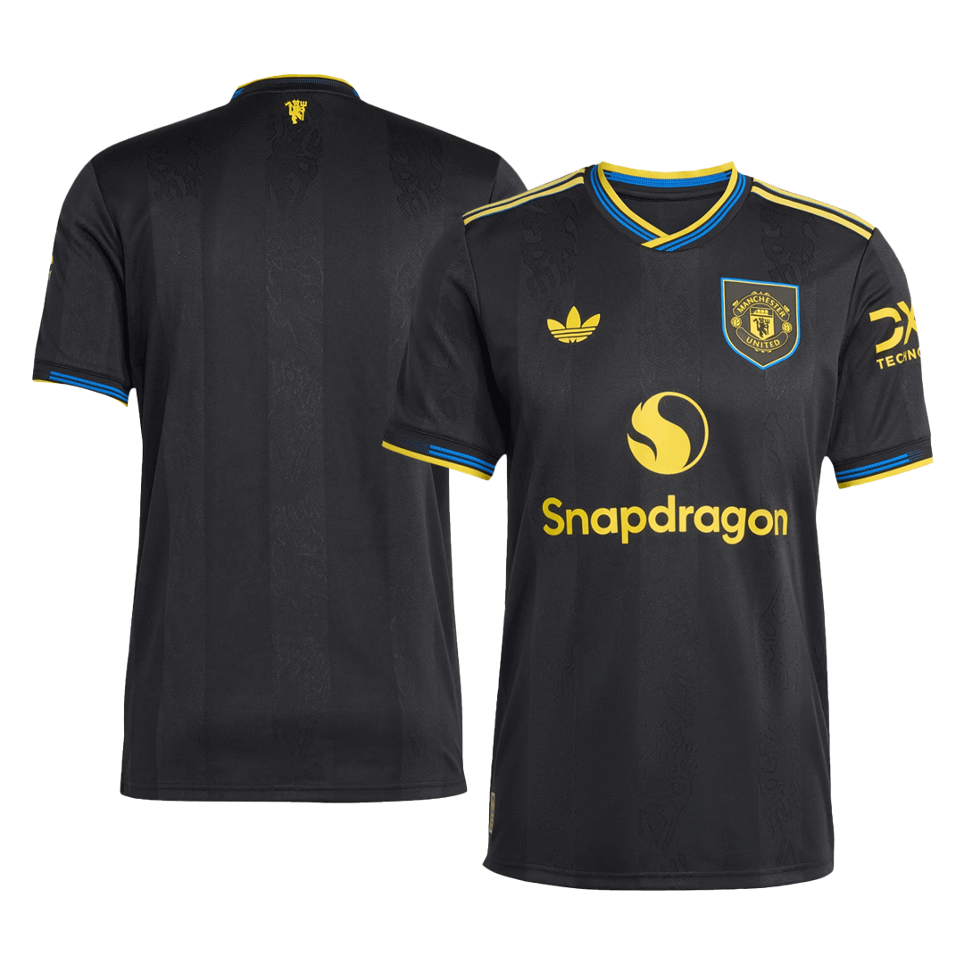 Camiseta de Fútbol Auténtica Visitante Alternativa Manchester United 2025/26