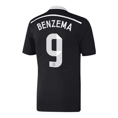 Retro Jersey BENZEMA #9 Real Madrid Retro Jersey Third Away Soccer Shirt 2014/15
