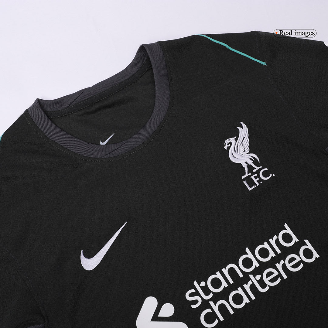 Authentic M.SALAH #11 Liverpool Away Soccer Jersey 2024/25