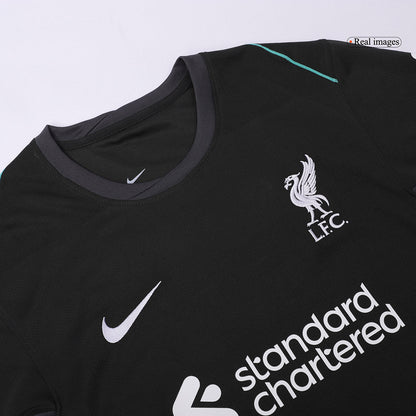Authentic M.SALAH #11 Liverpool Away Soccer Jersey 2024/25