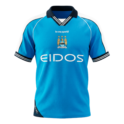 Camiseta Retro Fútbol Manchester City Local 1999/01