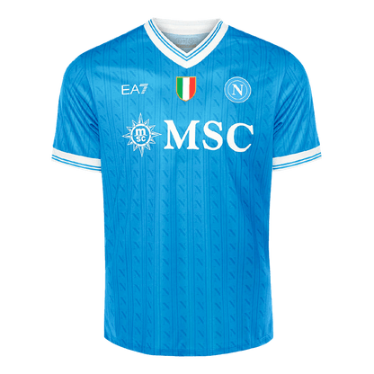 Camiseta de fútbol de local del Napoli 2025/26