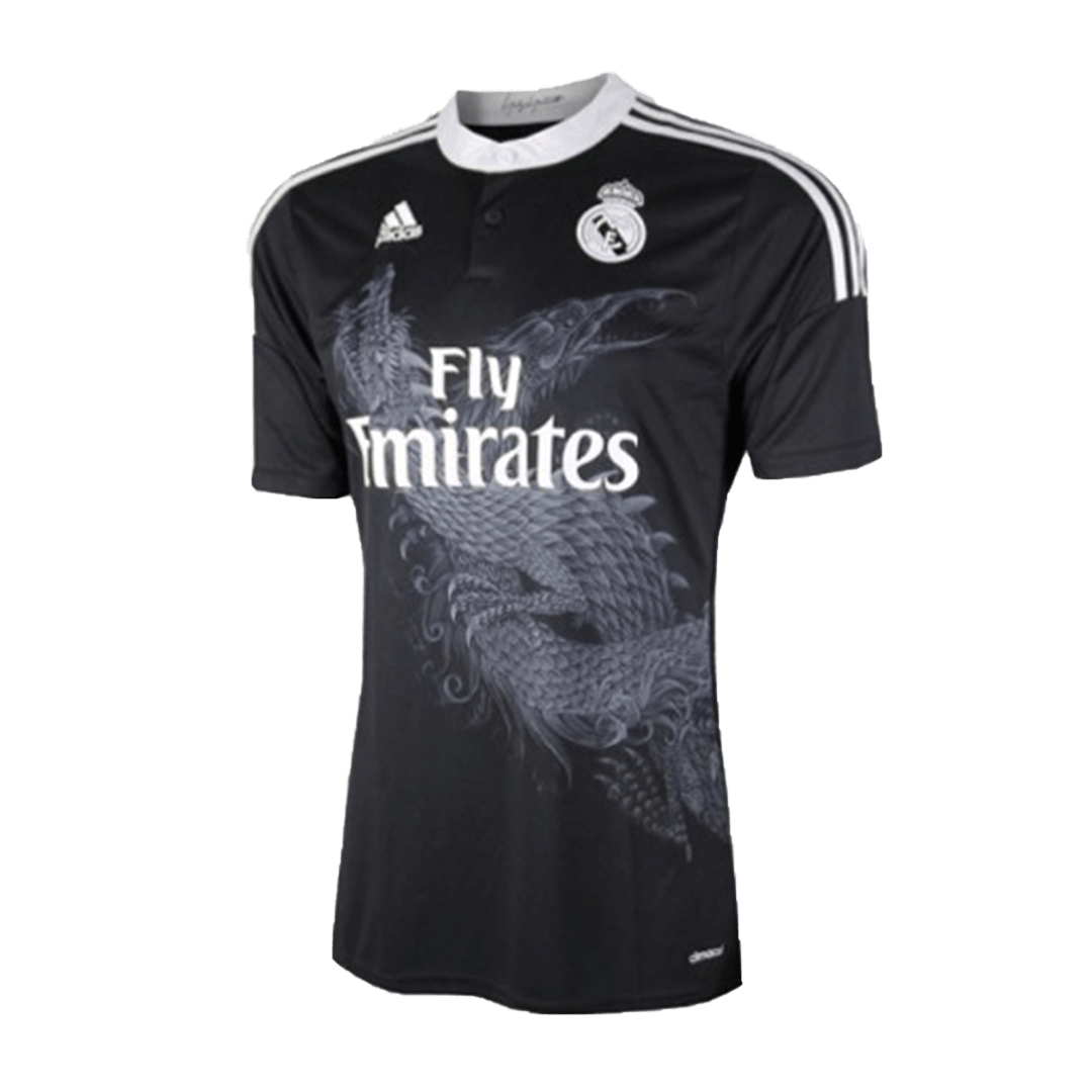 Retro Jersey BENZEMA #9 Real Madrid Retro Jersey Third Away Soccer Shirt 2014/15