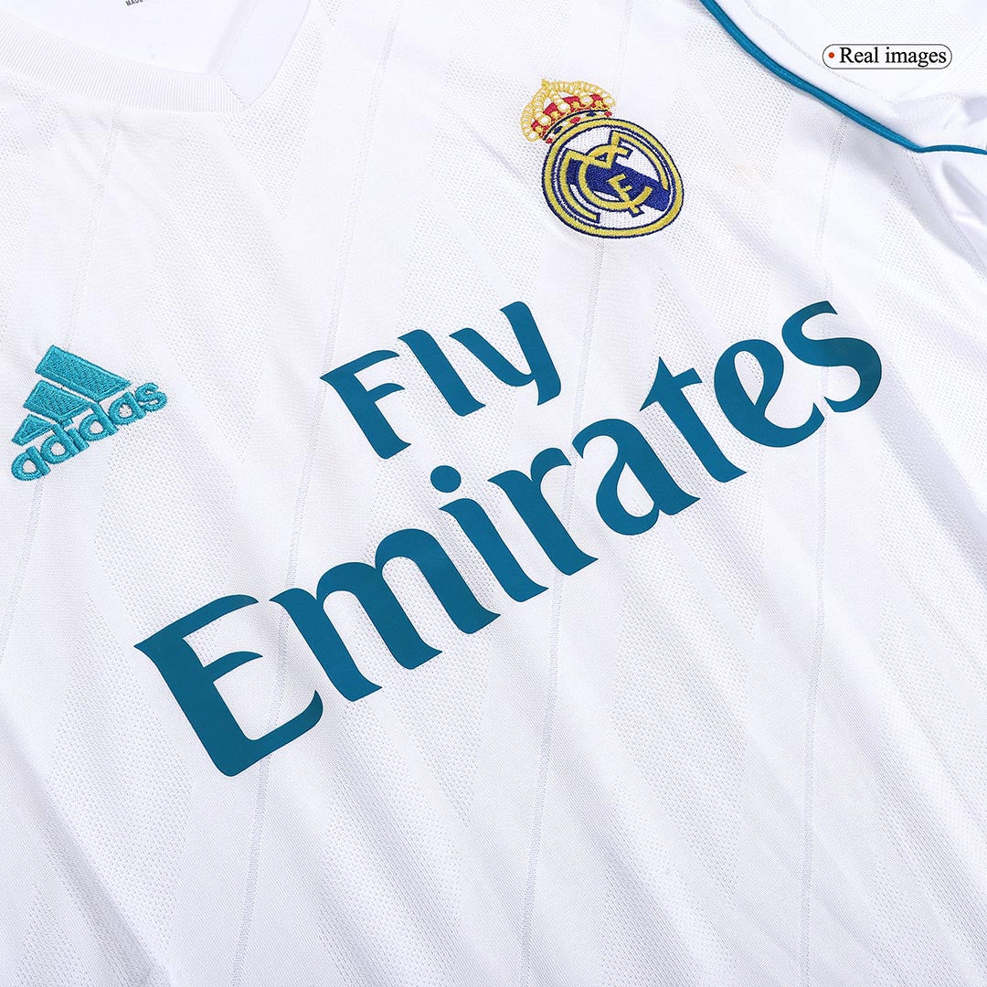 Vintage nogometni dres RONALDO #7 Real Madrid domači 2017/18