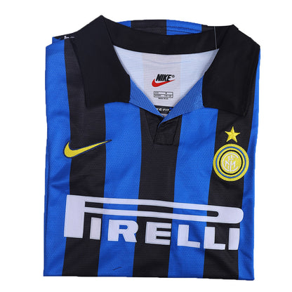 Retro nogometni dres Interja Milan 1998/99, domača garnitura