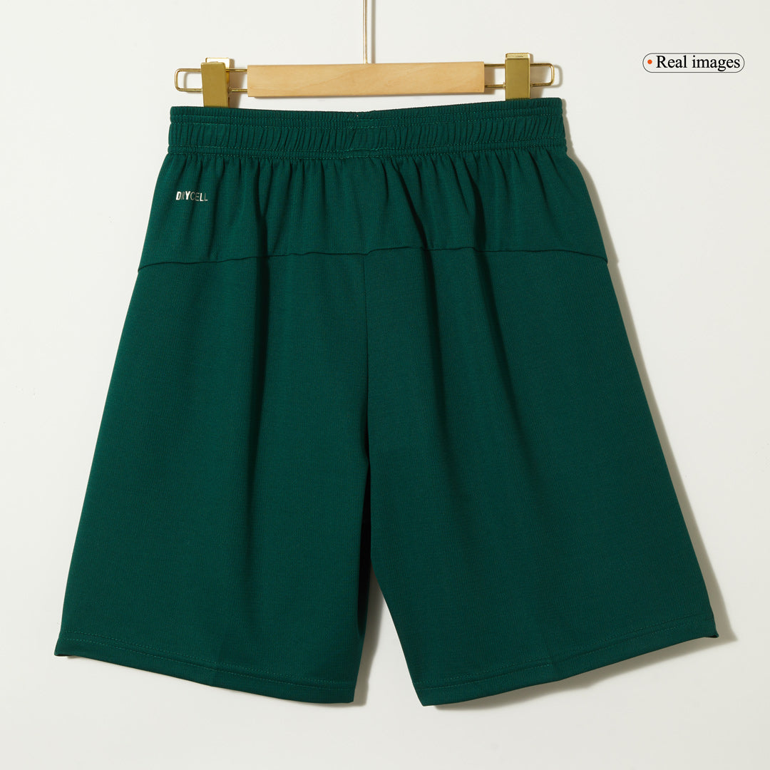 Portugal Home Soccer Shorts 2025