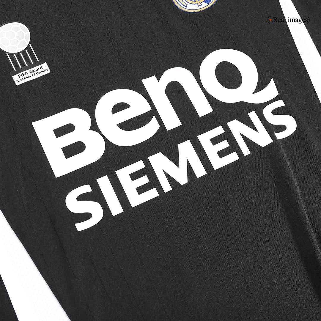 Retro 2006/07 Real Madrid Away Long Sleeve Soccer Jersey