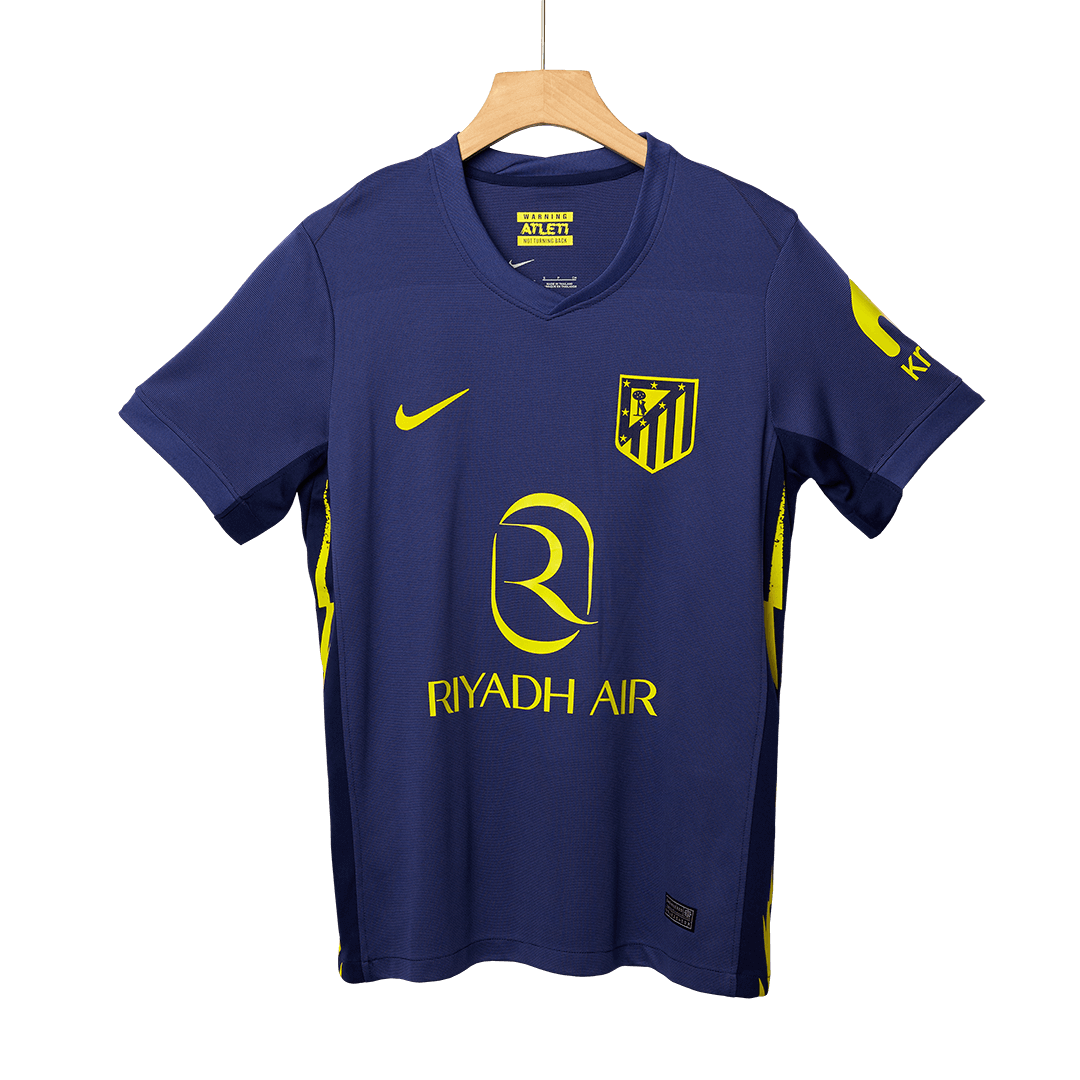 Men's Atletico Madrid GRIEZMANN #7 Away Soccer Jersey 2025/26
