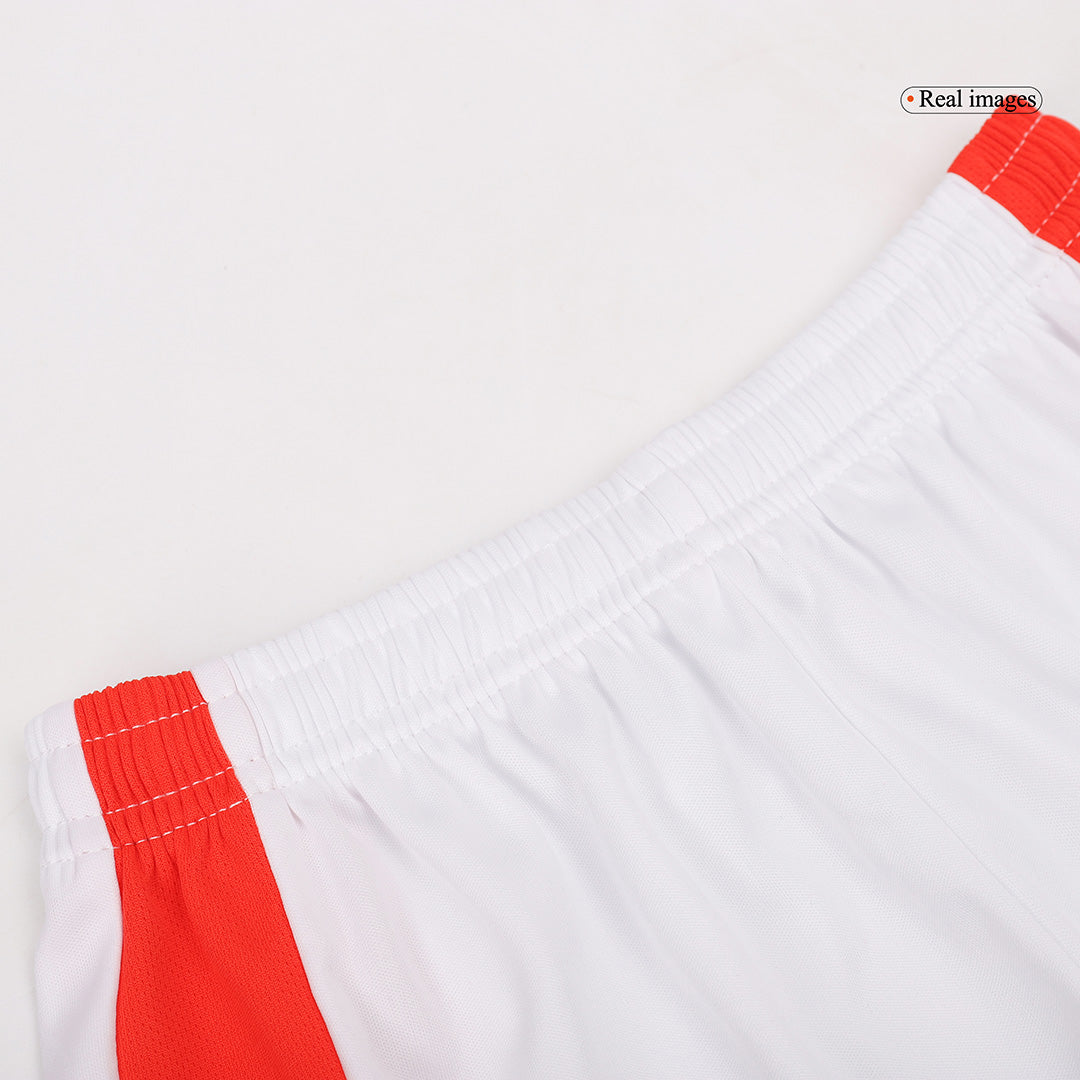 Camiseta y Pantalones Cortos de Fútbol de Local del Manchester United para Niños (2024/25)