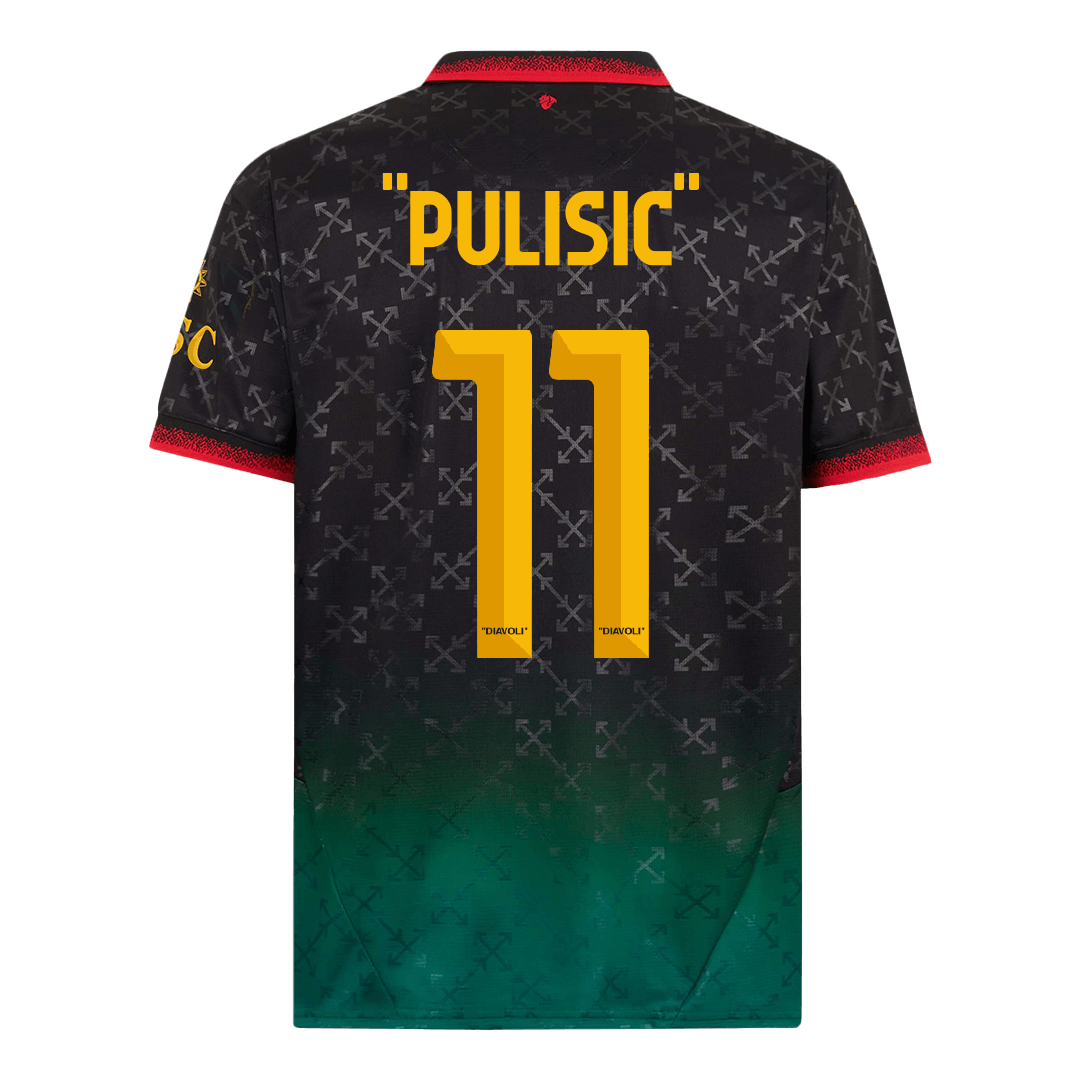 "PULISIC" #11 AC Milan Dres ?etrti 2024/25