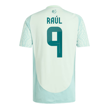 RAUL #9 Mehika nogometni dres gostujoči prilagodljiv dres 2024