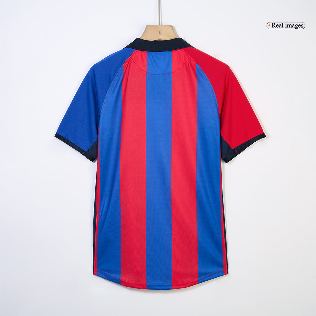 Retro dres XAVI #6 Barcelona Retro dres domača nogometna majica 2001/02