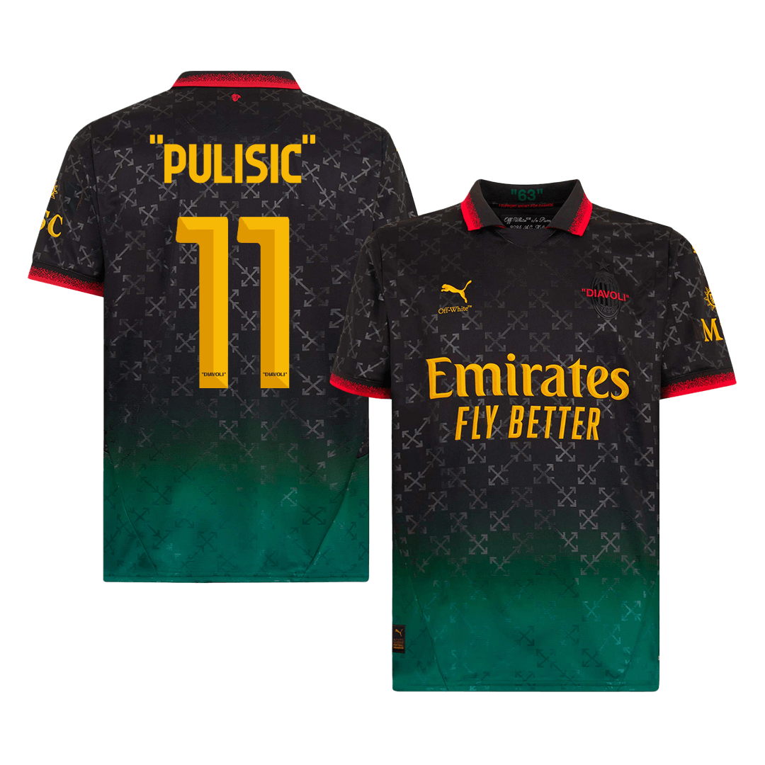 "PULISIC" #11 AC Milan Dres ?etrti 2024/25