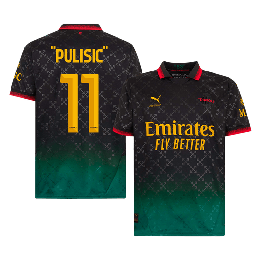 "PULISIC" #11 AC Milan Dres ?etrti 2024/25