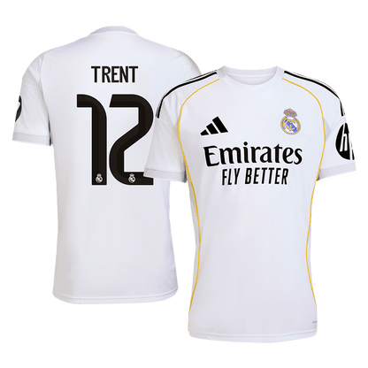 Real Madrid TRENT #12 Home Soccer Jersey 2025/26