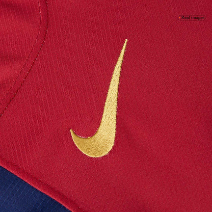 RAPHINHA #11 Domači dres FC Barcelona 2024/25, rdeče-moder - Liga prvakov