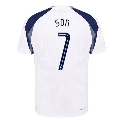 SON #7 Authentic Tottenham Hotspur Home Soccer Jersey 2025/26 White - UCL