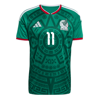 S.GIMENEZ #11 Mexico Home Soccer Jersey World Cup 2026