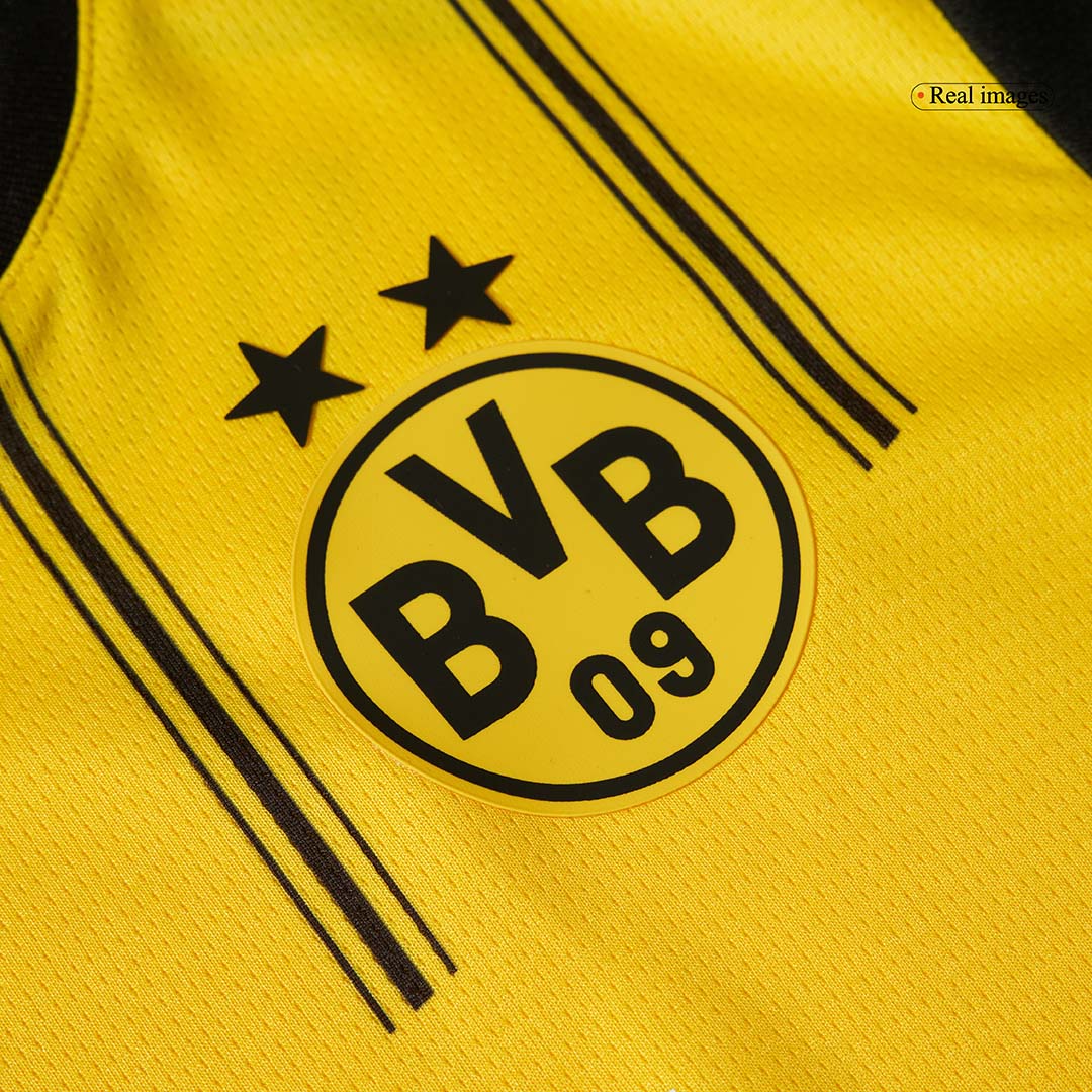 Equipaciones de fútbol de local del Borussia Dortmund para niños