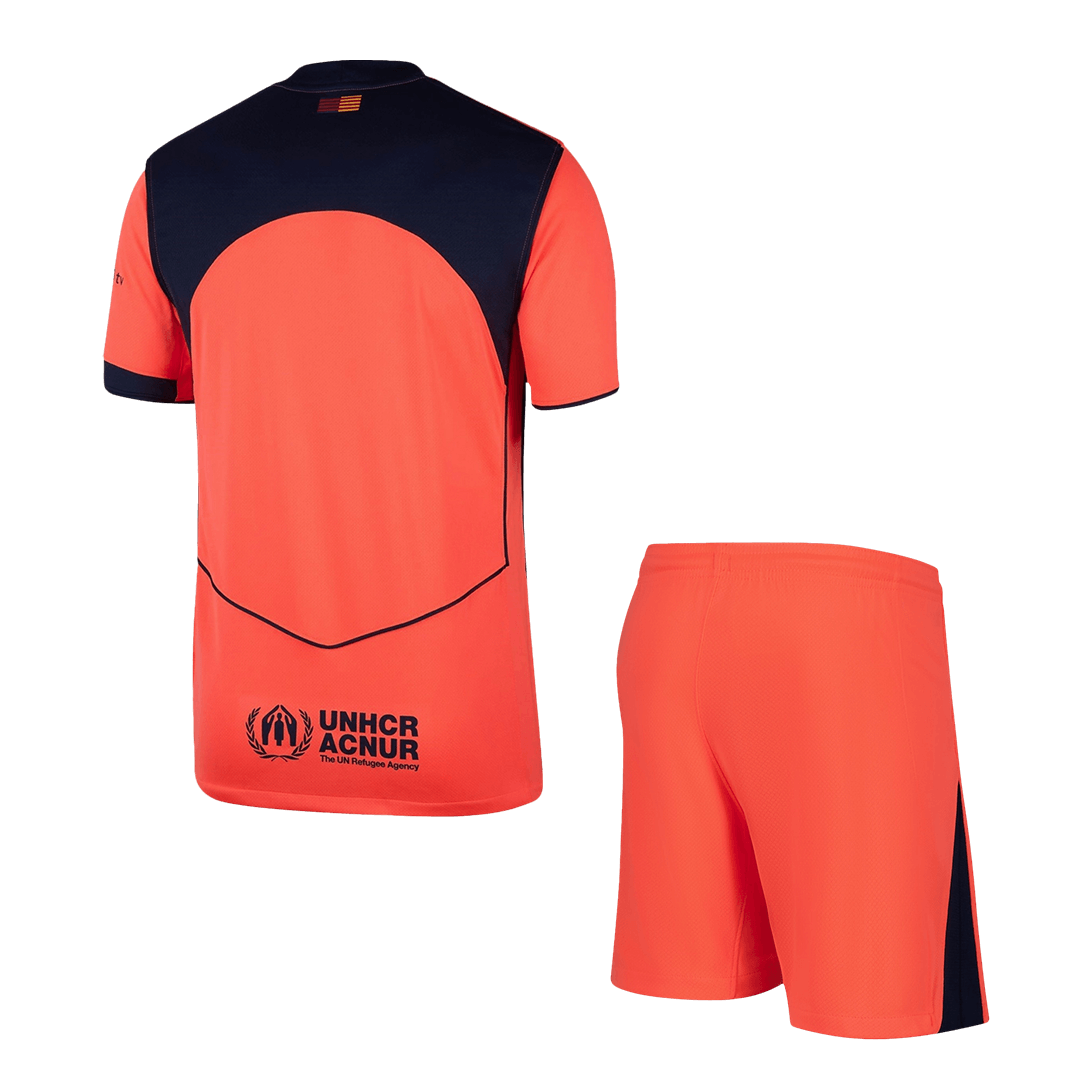 Equipación de visitante del Barcelona para la temporada 2025/26