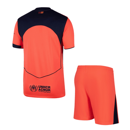 Equipación de visitante del Barcelona para la temporada 2025/26