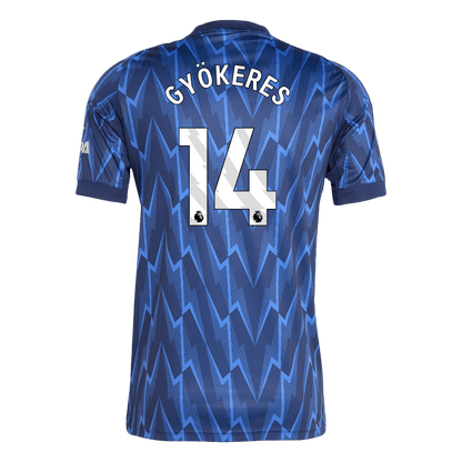 GYÖKERES #14 Arsenal gostujoči nogometni dres 2025/26
