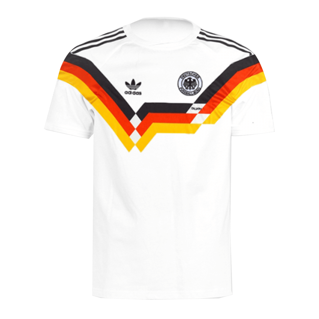1990 West Germany Retro Home Soccer Jersey Shirt