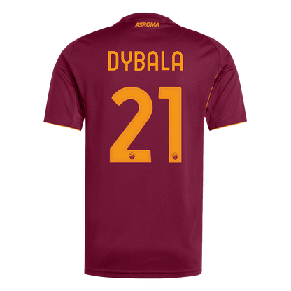 DYBALA #21 Roma Home Soccer Jersey 2025/26