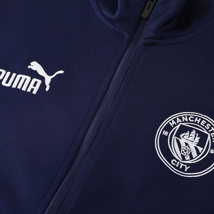 Manchester City Jacket Tracksuit 2025/26 Navy