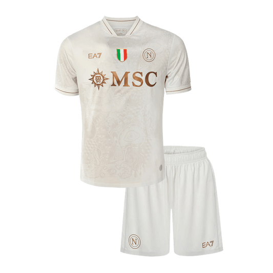 Kit de Camisetas de Fútbol de Visitante para Niños del Napoli 2025/26