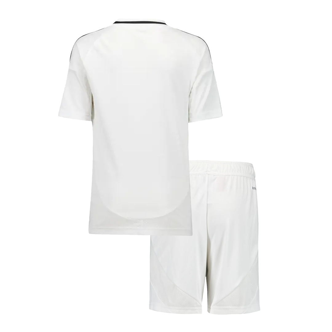 Kid's Real Madrid Home Soccer Jersey Kit (Shirt+Shorts)