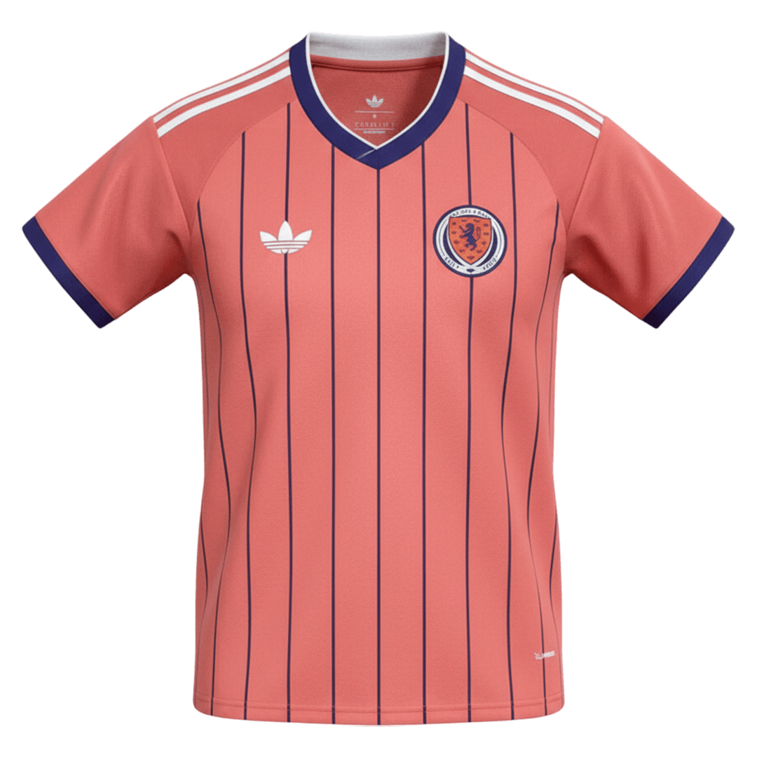Camiseta de fútbol de visitante de Escocia para el Mundial de 2026