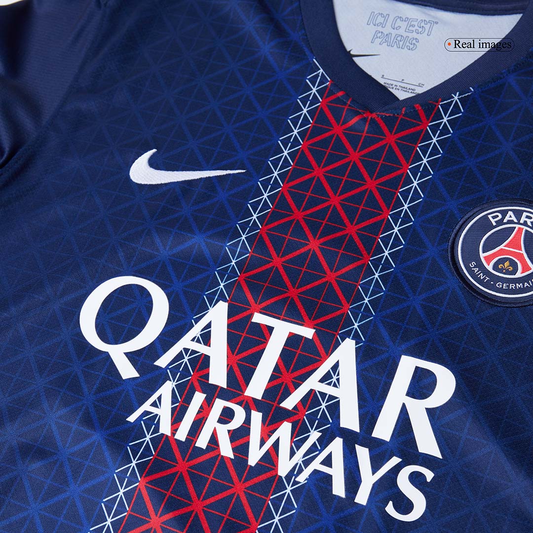Camiseta de fútbol local del PSG 2025/26 de KVARATSKHELIA #7