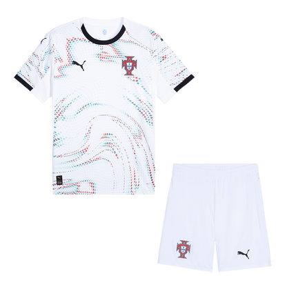Portugal Away Soccer Jersey Kit 2025 (Jersey+Shorts)