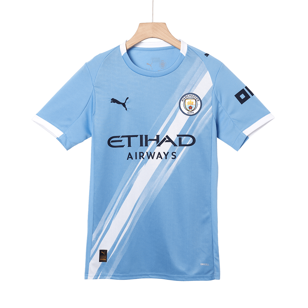 FODEN #47 Manchester City Home Soccer Jersey 2025/26 Blue