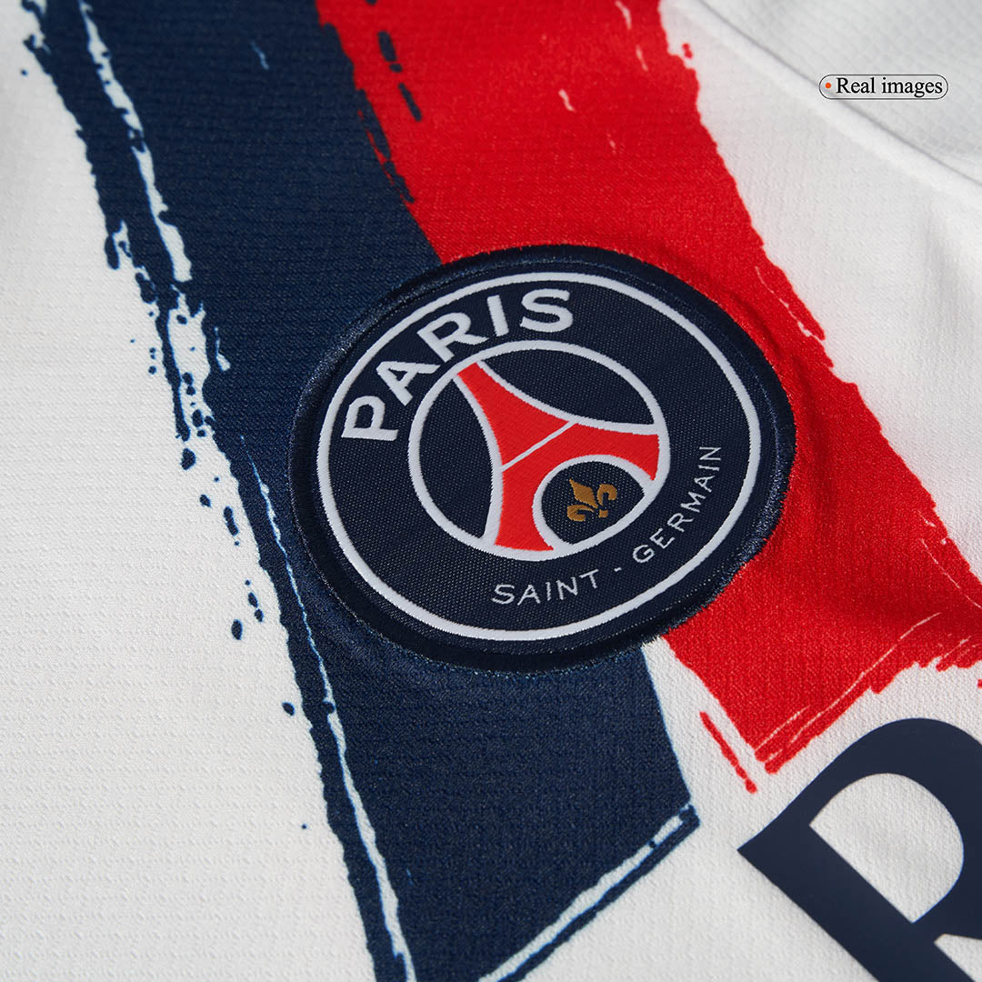 Camiseta de fútbol del PSG O.DEMBÉLÉ #10 PSG visitante personalizada 2024/25