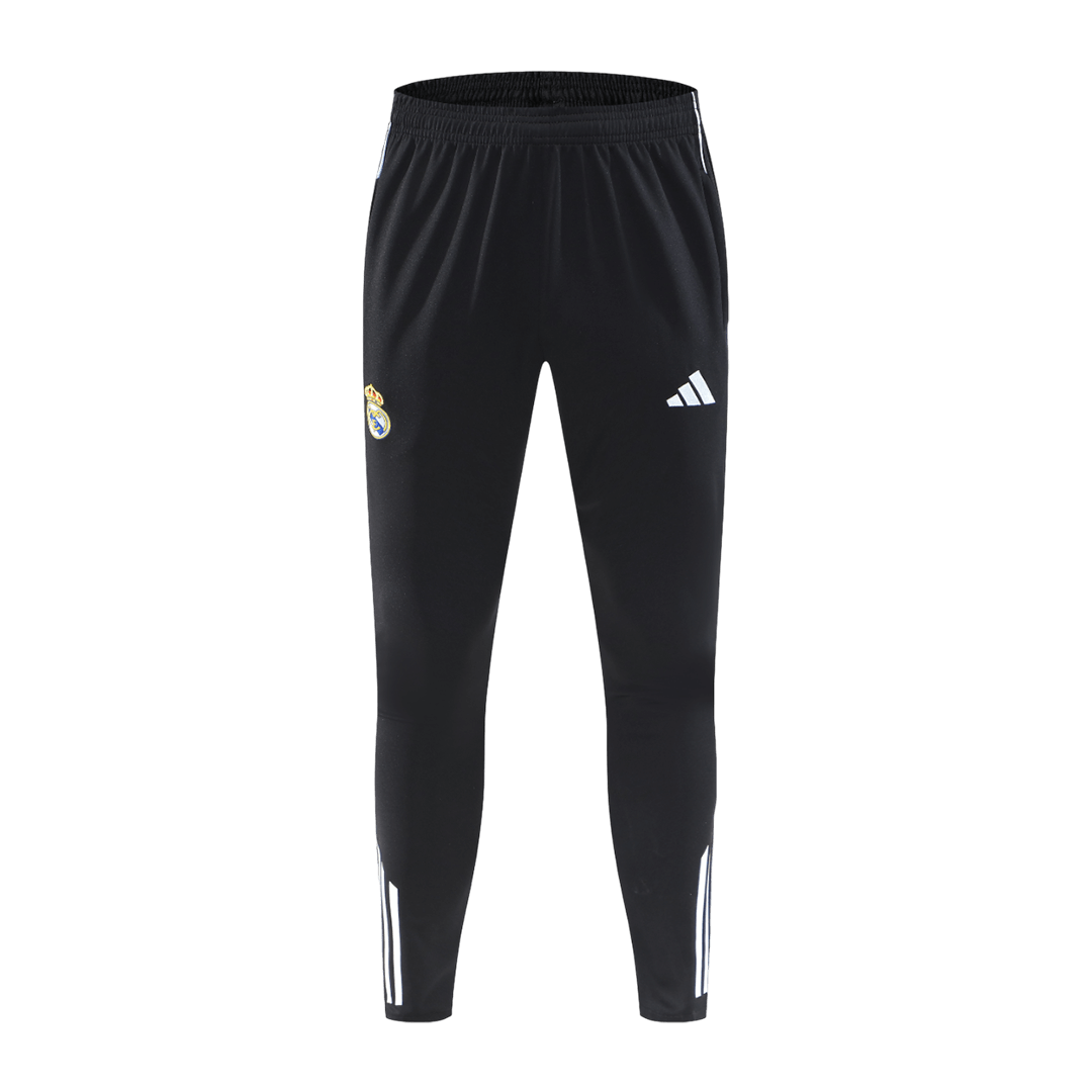 Real Madrid 1/4 Zip Tracksuit 2025/26 Black