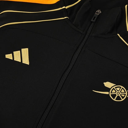 Chaqueta de chándal Arsenal 2025/26 Negra