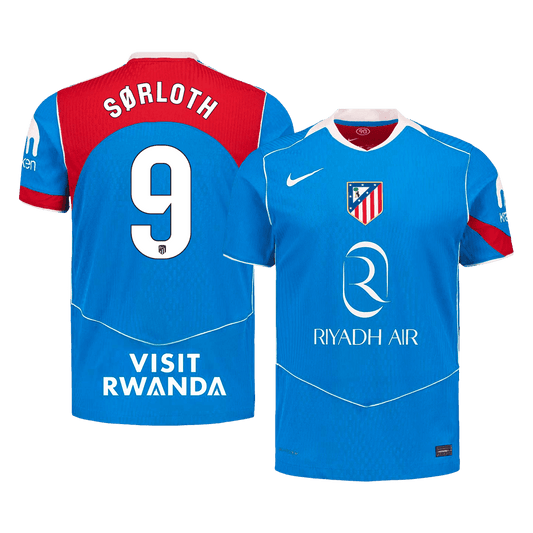 Atletico Madrid Nogometni dres Tretji 2025/26 Authentic SØRLOTH #9