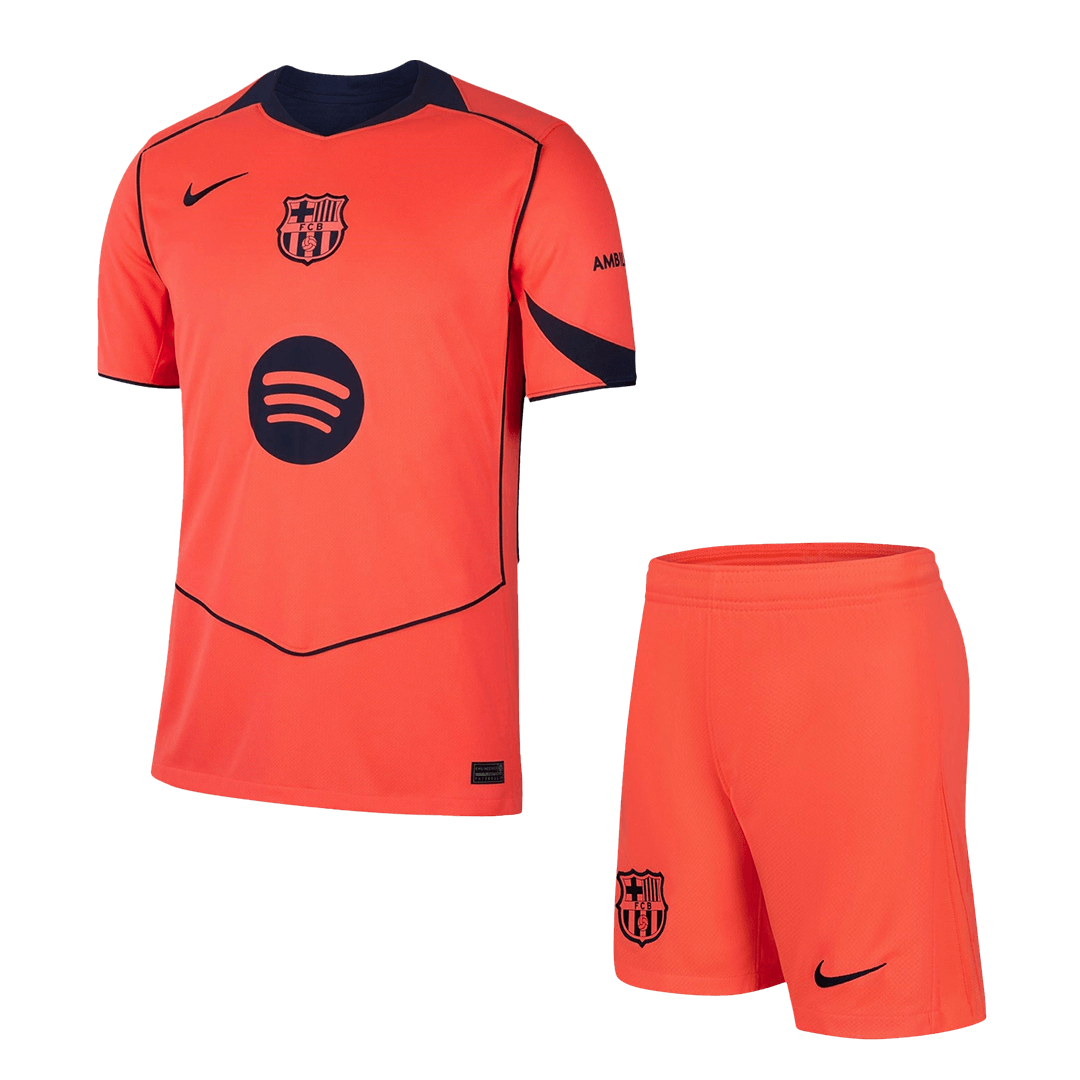 Equipación de visitante del Barcelona para la temporada 2025/26