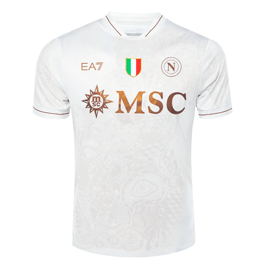 Equipación de visitante del Napoli 2025/26
