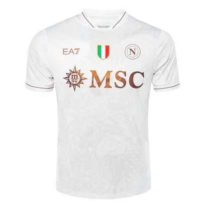 Equipación de visitante del Napoli 2025/26