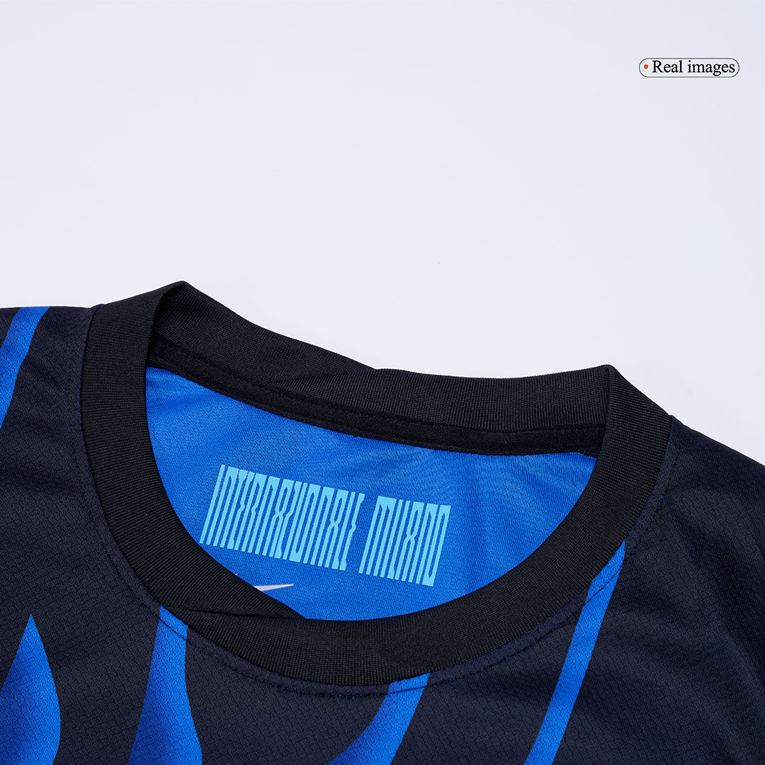 Inter Milan Home Soccer Jersey 2025/26 Blue&Black