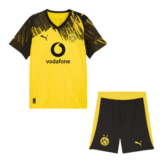 Nogometni dres Borussie Dortmund (dres + kratke hla?e) 2025/26 rumen